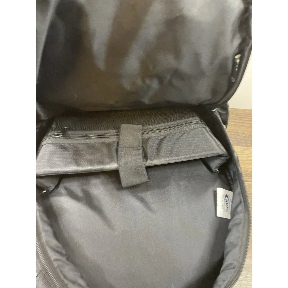 Targus Backpack Laptop Notebook Carry On Book Padded Bag Black Gray Work Career